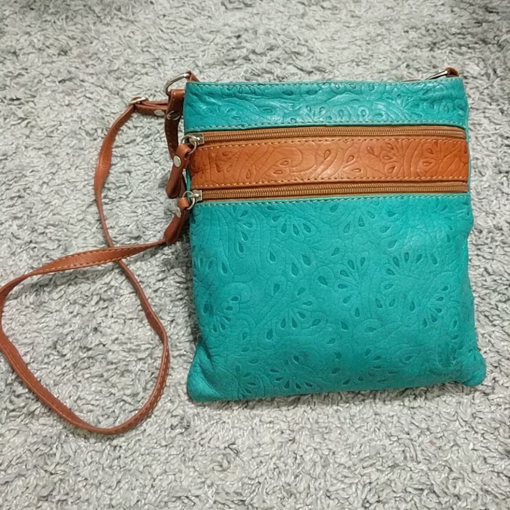 Genuine Italian Leather Crossbody